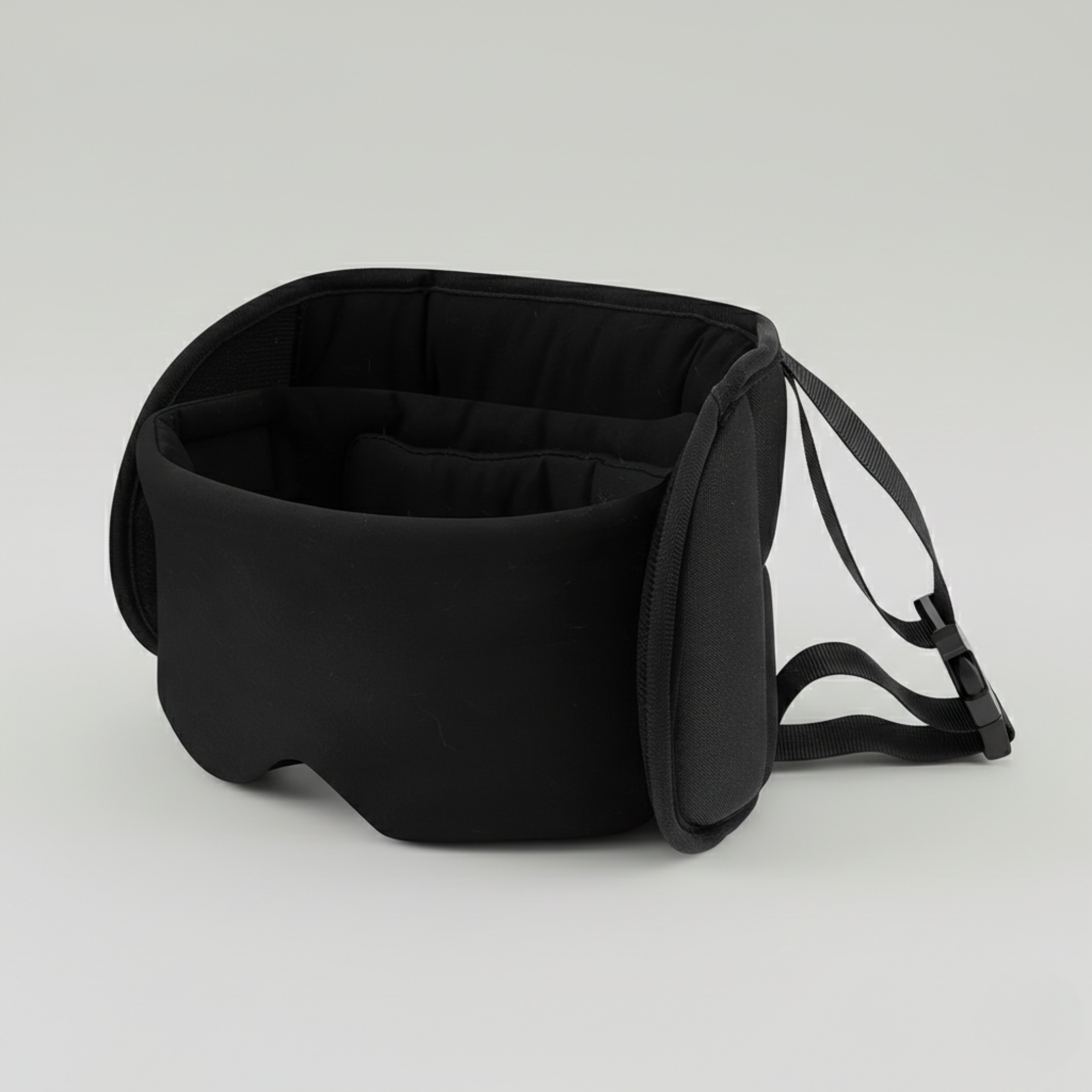 Ergonomiskt 360° sömnstöd för flyg